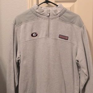 UGA Vineyard Vines Pullover